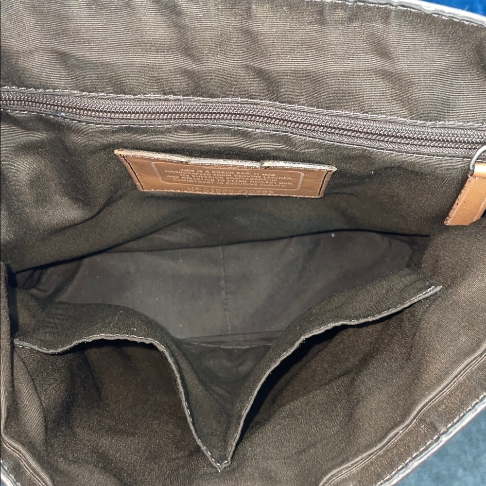 Coach ‘Lexington’ Leather Map Bag - Picture 13 of 15